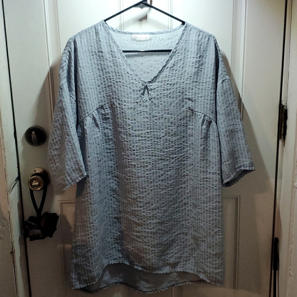 Pearlyo Light Blue Dress/ Coverup